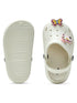 GC-9002K White Kid's Clogs